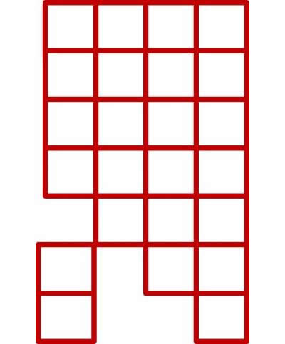 How many squares are there?