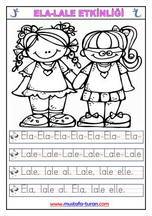 L-l Sound First Reading and Writing Activities