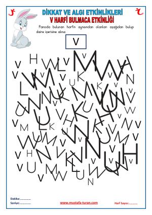 V-v Sound First Actividades de lectura y escritura