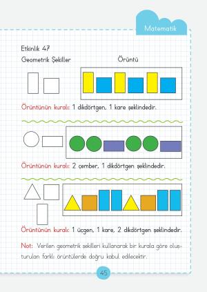 Fascículos de actividades de la lección de matemáticas de primer grado