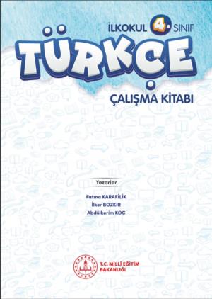 4. Sınıf Türkçe  Çallışma Kitabı pdf ve Ek Dosyaları