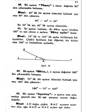 Atatürk'ün Yazdığı Geometri Kitabı