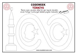  CodeWeek Haftası ve Cumhuriyetimizin 100. Yıl  Etkinlikleri