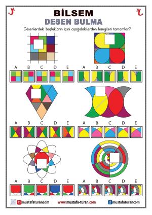 BİLSEM Pattern Finding Activities-18