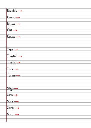 2. Sınıf Türkçe Dersi Dil Bilgisi Defter Notları