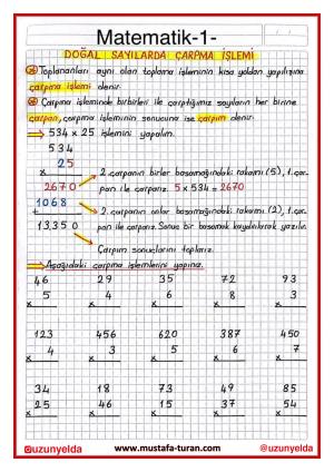 4. Sınıf 11. Hafta Etkinlikleri