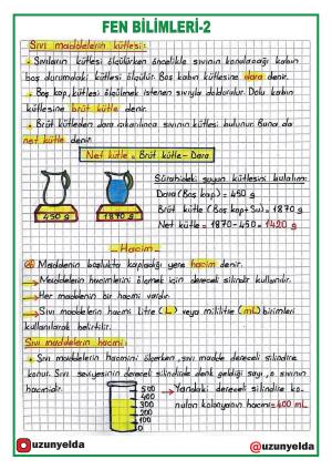 4. Sınıf 17. Hafta Etkinlikleri