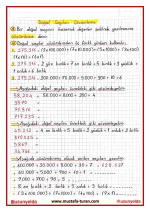 Aktivitäten für die 4. Klasse und die 3. Woche