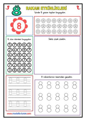 Serie de actividades numéricas preescolares-1