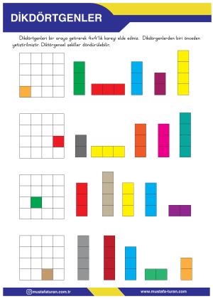 Şekilsel Oyunlar Dikdörtgenler Etkinliği-20