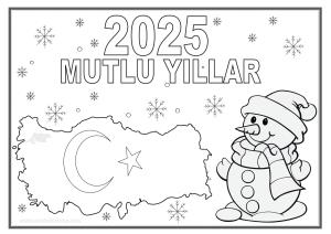 2025 Yılı Yeni Yıl Boyama Etkinlikleri