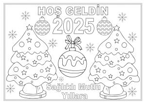 2025 Yılı Yeni Yıl Boyama Etkinlikleri