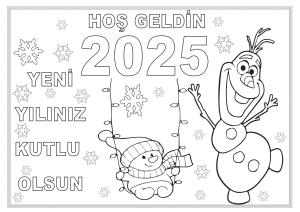 2025 Yılı Yeni Yıl Boyama Etkinlikleri