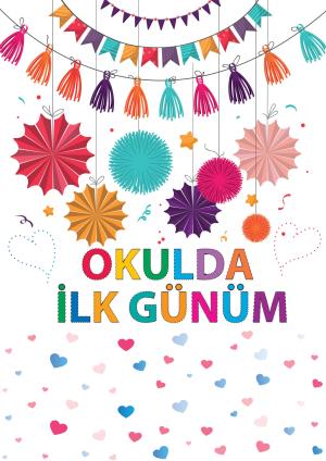 Okulda İlk Günüm Afişleri-16