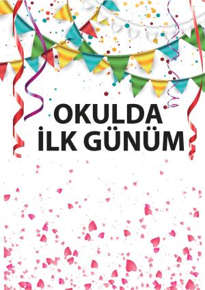 Okulda İlk Günüm Afişleri-22