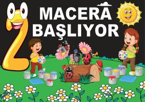 2. Sınıf Macera Başlıyor Pano Süslemeleri