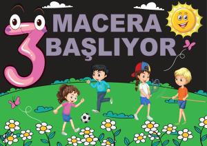 3. Sınıf Macera Başlıyor Pano Süslemeleri