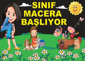 4. Sınıf Macera Başlıyor Pano Süslemeleri