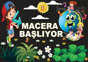 4. Sınıf Macera Başlıyor Pano Süslemeleri